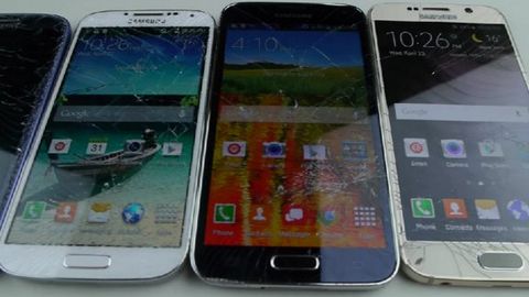 Samsung Galaxy S6 boshqa “akalari” kabi mo‘rt bo‘lib chiqdi (video)