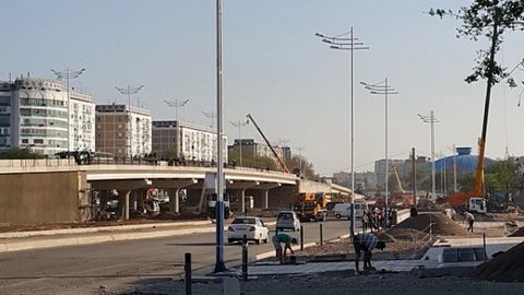 Тошкентдаги янги кўприк муддатидан олдин очилади