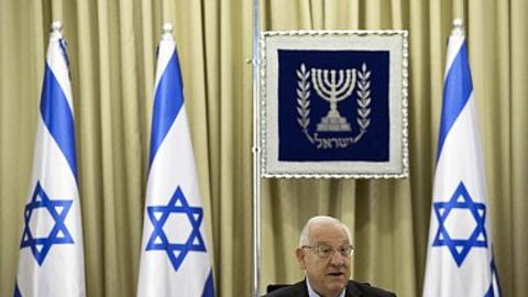 Isroil prezidenti Falastinning mustaqilligiga qarshi chiqdi