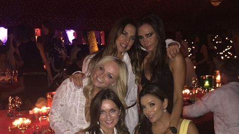 Spice Girls гуруҳи Дэвид Бекхэмнинг 40 ёшига бағишланган зиёфатда қайта бирлашди