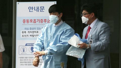 Xitoyda MERS bilan zararlangani tasdiqlangan ilk koreyalik bemor shifoxonadan chiqdi