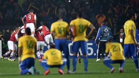 Amerika kubogi—2015. Braziliya chorak finalda o‘z ishtirokini yakunladi