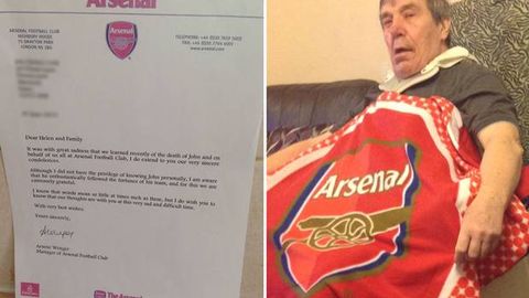 “Arsenal”ning vafot etgan ishqibozi oilasiga Arsen Venger maktub yozdi