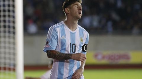 Messi Argentina – Paragvay o‘yinining eng yaxshi futbolchisiga beriladigan mukofotni olishni istamadi