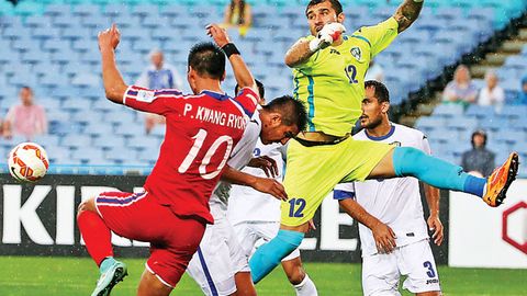 Ignatiy Nesterov KXDRga qarshi o‘yinda O‘zbekiston termasi safidagi 100-golini o‘tkazib yubordi