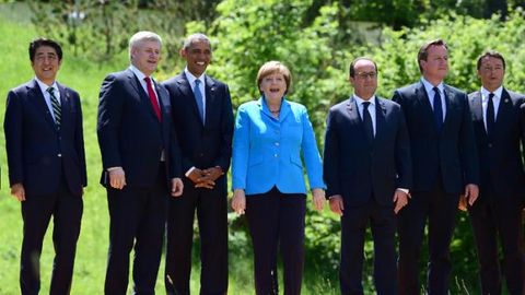 G7 саммитининг илк кунида Украинадаги вазият муҳокама қилинди