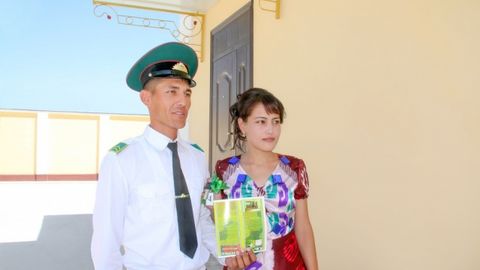 Buxoroda chegara postining yangi binosi foydalanishga topshirildi
