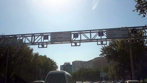 Toshkent markazidagi yo‘l ko‘rsatkichda Shahrisabz ko‘chasi noto‘g‘ri yozib qo‘yildi
