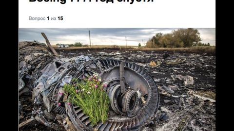 «РИА Новости» Донецк яқинида ҳалокатга учраган «Боинг» ҳақида савол-жавоб ўйини ташкил қилди