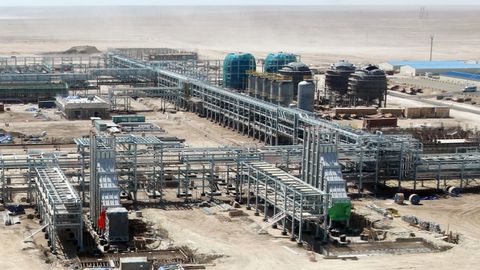 Ustyurt gaz-kimyo majmuasida tashqi energiya ta’minoti obyektlari qurilishi yakunlandi