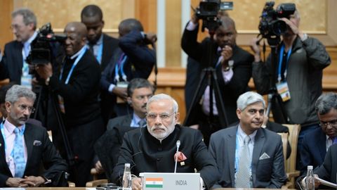 Narendra Modi BRIKS mamlakatlariga kinofestival va futbol bo‘yicha chempionat ta’sis etish taklifini kiritdi