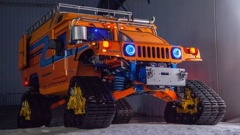 Amerikaliklar “Xammer”da Janubiy qutbga otlanmoqda