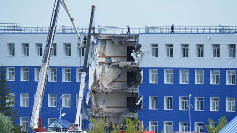 Rossiyaning Omsk viloyatida kazarma qulashi haqidagi ish bo‘yicha gumonlanuvchi qo‘lga olindi