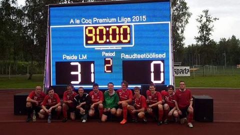 Estoniya kubogi doirasidagi futbol uchrashuvi 31:0 hisobida yakunlandi