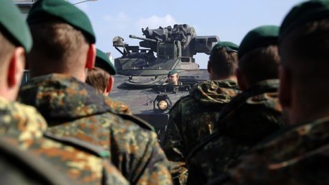 Germaniyalik harbiylar Ukrainadagi o‘quv mashg‘ulotlarida qatnashadi