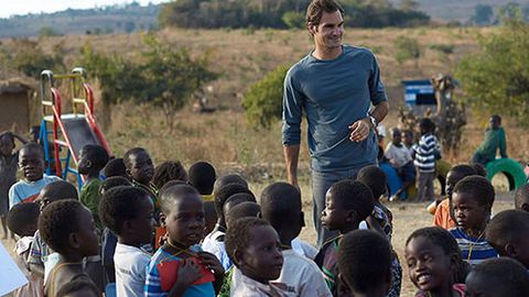 Tennischi Rojer Federer Malavida bolalar bog‘chalari qurilishi uchun 13,5 million dollar xayriya qildi