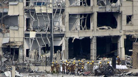 Tyanszindagi portlash ro‘y bergan hududda to‘rtta alangalanish o‘chog‘i paydo bo‘ldi