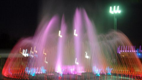 Namanganda yangi musiqali favvora foydalanishga topshirildi