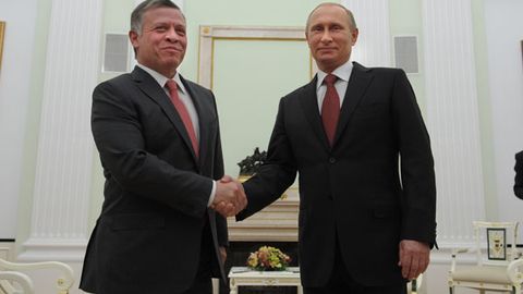 Iordaniya qiroli Rossiya va Putinning Suriya muammosi yechimini topishdagi o‘rnini e’tirof etdi