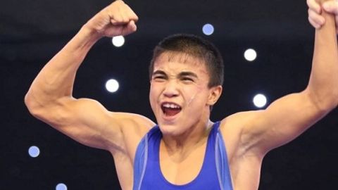 Тўрабек Тиркашев юнон-рум кураши бўйича ўсмирлар ўртасида жаҳон чемпионлигини қўлга киритди