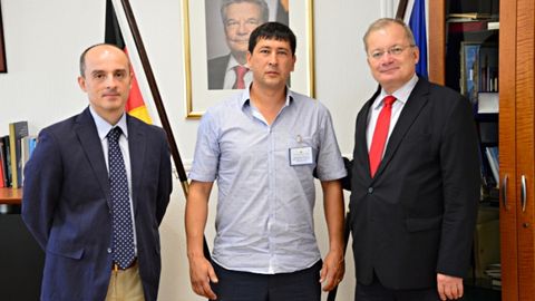 Yorqin Nazarov Germaniyadagi Xalqaro murabbiylik kurslarida ishtirok etadi