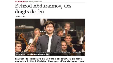 O‘zbekistonlik pianinochi Yevropani zabt etmoqda