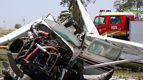 Avstriyadagi aviashouda kichikroq samolyot halokatga uchradi