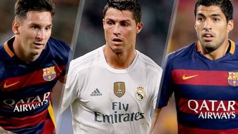 Месси, Роналду ва Суарес УЕФАнинг ўтган мавсумдаги энг яхши футболчилари учлигига киритилди