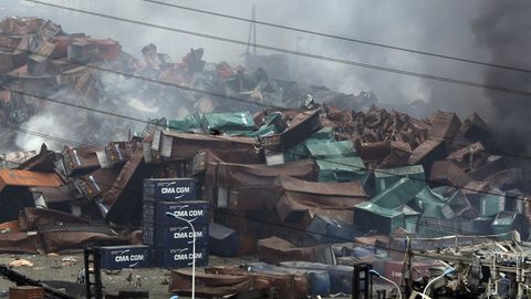 Xitoyning Tyanszin shahridagi portlash qurbonlari 104 kishiga yetdi