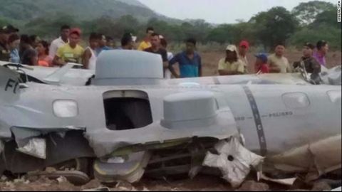 Kolumbiyada harbiy samolyot halokatga uchradi