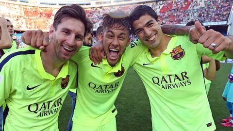 Messi, Neymar va Suares 2015-yilda “Barselona” safida “kuchli beshlik”dagi har qanday klubdan ko‘proq gol urdi