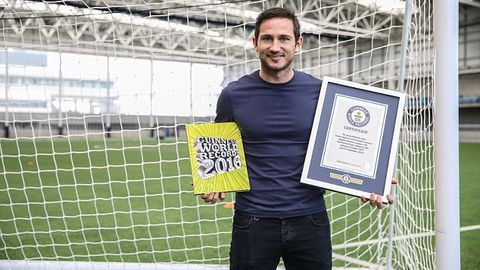 Angliyalik futbolchi Frenk Lempard Ginnesning Rekordlar kitobiga kirdi