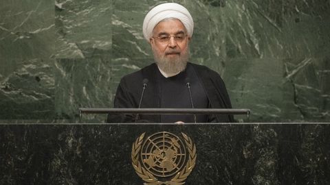 Eron prezidenti AQShni terrorchilikda aybladi va yadro bitimini ma’qulladi