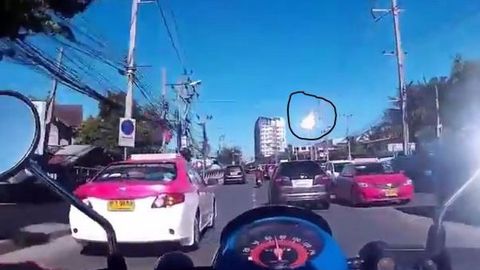 Tailand poytaxtiga yirik meteorit tushgani xabar qilindi
