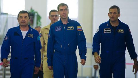 «Союз» ракетаси қозоғистонлик фазогир билан Бойқўнғирдан учди