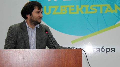 Isroillik mehmon Roman Goldning startap-anjumandagi chiqishi