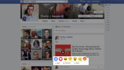 Facebook’dagi postlarga turli smayliklar orqali reaksiya ko‘rsatish mumkin bo‘ldi