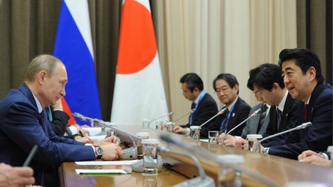 Tokio Rossiya prezidenti Vladimir Putinning tashrifiga tayyorlanmoqda