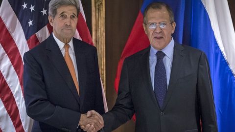 Lavrov va Kerri Suriyadagi vaziyatni rasmiylar hamda muxolifat ishtirokida barqarorlashtirish masalalarini muhokama qildi