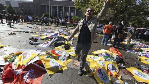 Turkiyada 86 kishining umriga zomin bo‘lgan teraktdan so‘ng 3 kunlik motam e’lon qilindi