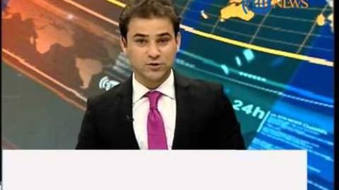 Afg‘oniston telekanali boshlovchisi zilzila vaqtida efirni tark etdi (video)