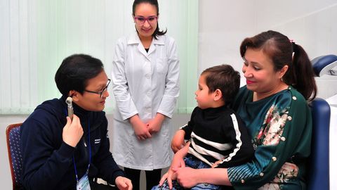 Koreya shifokorlari Farg‘onada aholini tibbiy ko‘rikdan o‘tkazadi