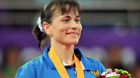 Oksana Chusovitina faoliyatidagi yettinchi Olimpiada yo‘llanmasini qo‘lga kiritish niyatida