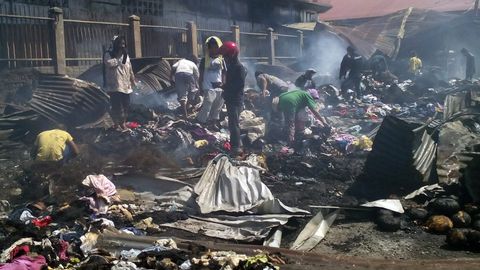 Filippindagi bozorda yuz bergan yong‘in oqibatida 15 kishi halok bo‘ldi