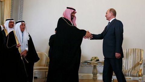 Putin Sochida Saudiya Arabistoni mudofaa vaziri bilan uchrashdi