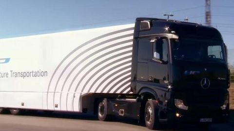 Germaniyada haydovchisiz yuk mashinasi birinchi marta jamoat yo‘liga chiqarildi