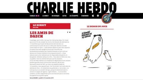 Checheniston sudi Charlie Hebdo tvitterini taqiqladi