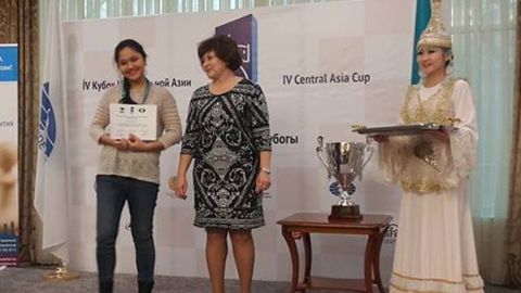 O‘zbekistonlik Gulruhbegim Tohirjonova shaxmat bo‘yicha Markaziy Osiyo chempioni bo‘ldi