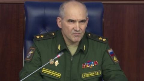 Россия Бош штаби: «Москва» крейсери барча потенциал хавфли марраларни йўқ қилади