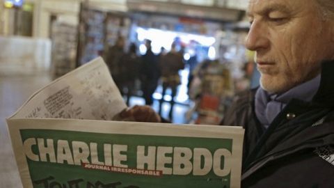 Fransiyaning Yevropada birdamlik uchun harakati Charlie Hebdo karikaturalarini qoralab chiqdi 
